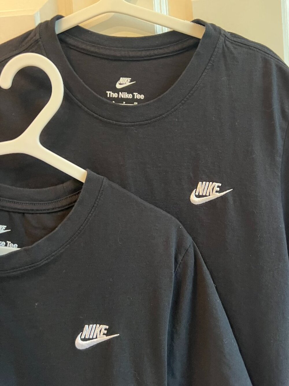 2 Nike Men's T shirts (Black - Size Small)